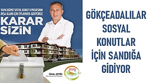 BAŞKAN ÇETİN "KARAR SİZİN" DEDİ