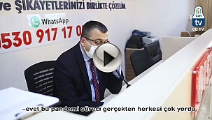 ÇAN EVİNDE BELEDİYE GÖREVDE!