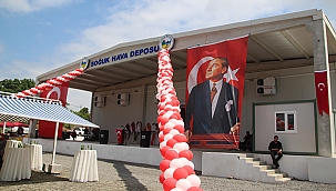 ÇARDAK'TA İNŞA EDİLEN SOĞUK HAVA DEPOSU AÇILDI