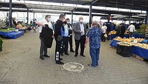 PAZAR YERİNDE DENETİMLER SÜRÜYOR