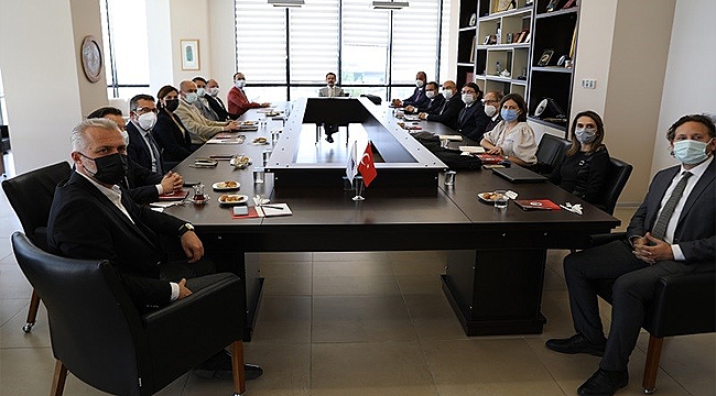 TURİZMLE İLGİLİ DEĞERLENDİRME TOPLANTISI VALİ AKTAŞ BAŞKANLIĞINDA YAPILDI