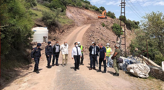 VALİ AKTAŞ, ASSOS ANTİK LİMANDA DEVAM EDEN ÇALIŞMALARI İNCELEDİ