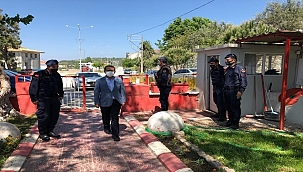 VALİ AKTAŞ'TAN BAYRAM MÜNASEBETİYLE EMNİYET VE JANDARMA PERSONELİNE ZİYARET..!