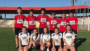 ATLETİZMDE BÜYÜK BAŞARI