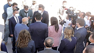 BAKAN SELÇUK İLK VALİ AKTAŞ'I ZİYARET ETTİ