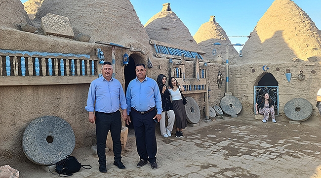 BAŞKAN BAYRAM'DAN HARRAN BELEDİYESİ'NE ZİYARET