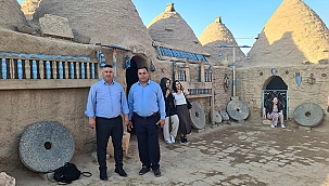 BAŞKAN BAYRAM'DAN HARRAN BELEDİYESİ'NE ZİYARET