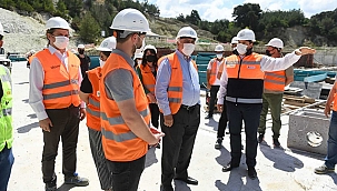 BAŞKAN GÖKHAN MEKANİK VE BİYOLOJİK ARITMA TESİSİNİ ZİYARET ETTİ