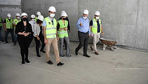 BAŞKAN GÖKHAN YEŞİL YEREL YÖNETİM VE KÜLTÜR MERKEZİ ÇALIŞMALARINI İNCELEDİ