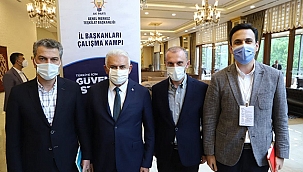 BAŞKAN MAKAS, KIZILCAHAMAM KAMPINA KATILDI