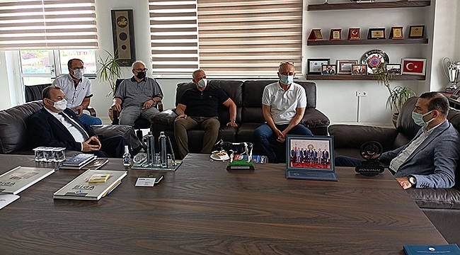 BAŞSAVCI ÖZTAŞ'TAN BİGA TSO'YA İADE-İ ZİYARET