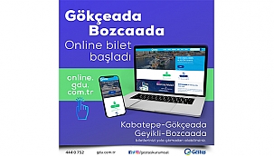 BOZCAADA VE GÖKÇEADA HATTI'NDA ONLİNE BİLET DÖNEMİ BAŞLADI