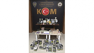ÇOK SAYIDA KAÇAK ÜRÜN ELE GEÇİRİLDİ