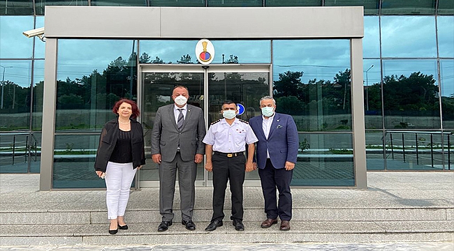 ÇTSO YÖNETİM KURULUNDAN JANDARMA KOMUTANLIĞINA ZİYARET