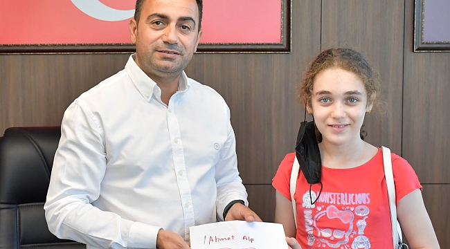 ELİFNAZ'DAN AHMET ALP İÇİN ÖRNEK DAVRANIŞ ..!