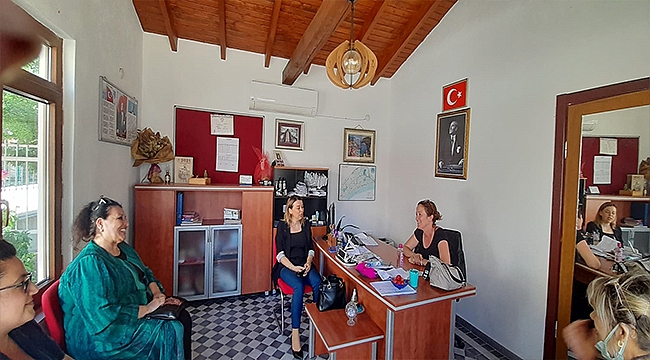 KADIN MUHTARA ZİYARET