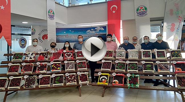 Lapseki 36. kiraz yarışması yapıldı