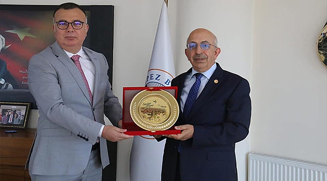 REKTÖR MURAT'TAN BAŞKAN ARSLAN'A ZİYARET