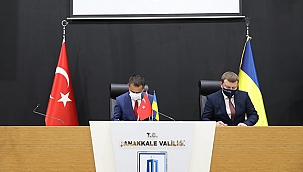 UKRAYNA TERNOPİL BÖLGESİ İLE KARDEŞ İL PROTOKOLÜ İMZALANDI