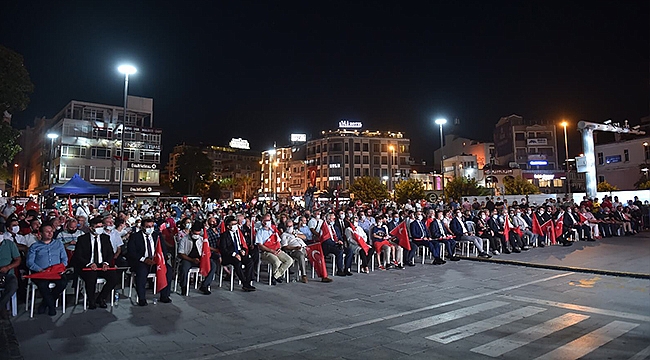 15 TEMMUZ DEMOKRASİ VE MİLLİ BİRLİK GÜNÜ ETKİNLİKLER İLE KUTLANDI