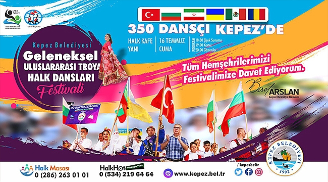 350 DANSÇI KEPEZ'DE