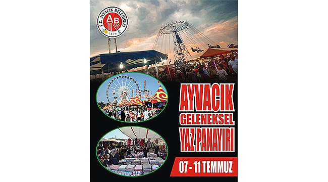 AYVACIK'TA PANAYIR HEYECANI