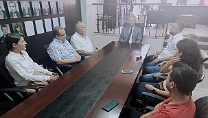 BAŞKAN GÖKHAN'DAN BARO YÖNETİMİNE İADE-İ ZİYARET