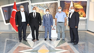 CAN ERENLER DERNEĞİNDEN VALİ İLHAMİ AKTAŞ' A ZİYARET