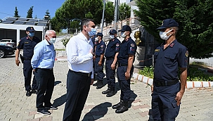 KOLLUK KUVVETLERİNE BAYRAM ZİYARETİ