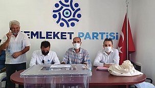 MEMLEKET PARTİSİ'NDE İLK MERKEZ İLÇE KONGRESİ