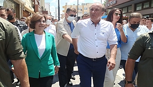 MUHARREM İNCE ÇANAKKALE ESNAFINI ZİYARET ETTİ