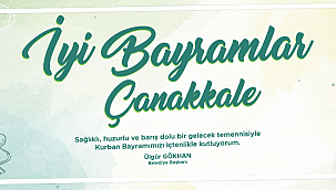 SAYIN ÜLGÜR GÖKHAN'IN KURBAN BAYRAMI MESAJI