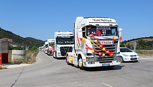 SÜNNET ÇOCUĞU İÇİN 50 TIR'LIK KONVOY