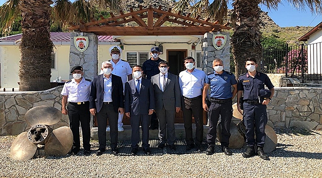 VALİ AKTAŞ GÖKÇEADA'DA