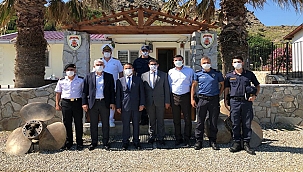 VALİ AKTAŞ GÖKÇEADA'DA