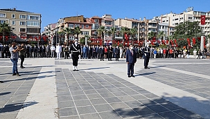 30 AĞUSTOS ZAFER BAYRAMI DÜZENLENEN TÖRENLE KUTLANDI