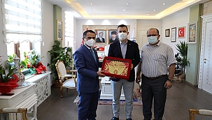 AK PARTİ GENEL SEKRETERİ VE ANKARA MİLLETVEKİLİ FATİH ŞAHİN, VALİ AKTAŞ'I ZİYARET ETTİ