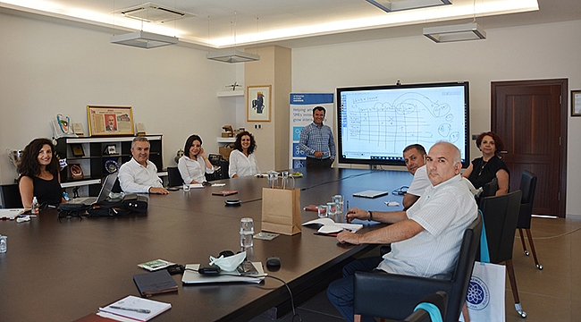 AVRUPA İŞLETMELER AĞI BATI MARMARA KONSORSİYUM TOPLANTISI ÇTSO'DA YAPILDI