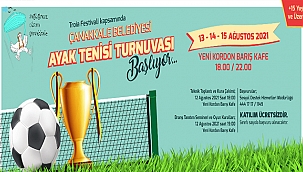 AYAK TENİSİ TURNUVASI BAŞLIYOR