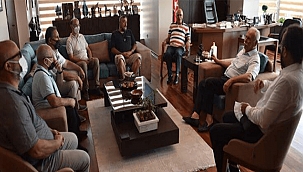 BAŞKAN GÖKHAN ERZURUMLULAR DERNEĞİ YÖNETİMİ İLE BİR ARAYA GELDİ