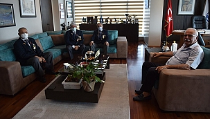 BAŞKAN GÖKHAN KONUKLARINI AĞIRLADI