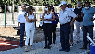 BAŞKAN GÖKHAN TEKNİK İNCELEME GEZİSİNDE