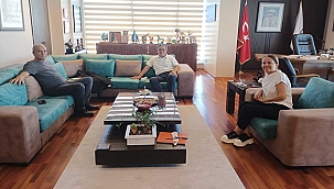 BELEDİYE BAŞKAN VEKİLİ ÜNÜVAR KONUKLARINI AĞIRLADI