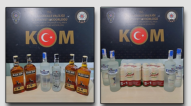 BULGARİSTAN BANDROLLÜ İÇKİ ELE GEÇİRİLDİ