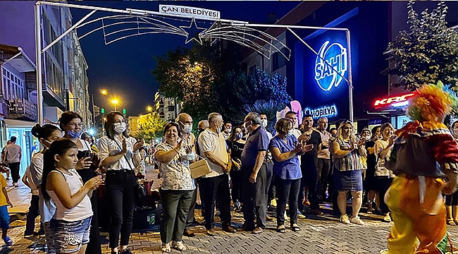 ÇAN ESNAF İNDİRİM GÜNLERİ 3.GÜNÜ PROGRAMI TAMAMLANDI