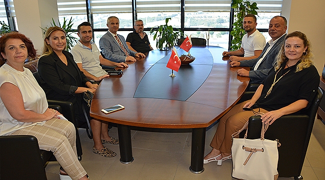 ÇANAKKALE BAROSU ÇTSO YÖNETİM KURULUNU ZİYARET ETTİ