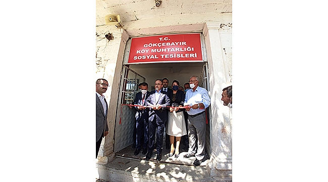 EZİNE'DE TOPLU AÇILIŞ VE TEMEL ATMA TÖRENLERİ YAPILDI