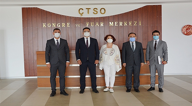 FURKAN YILDIZ'DAN ÇTSO ZİYARETİ