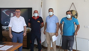 HARCIRAHLARINI AHMET ALP'E BEBEĞE BAĞIŞLADILAR