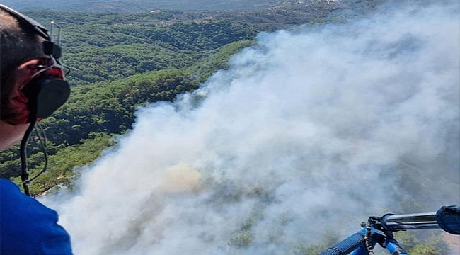 KAZDAĞLARI ALEVLERE TESLİM!
